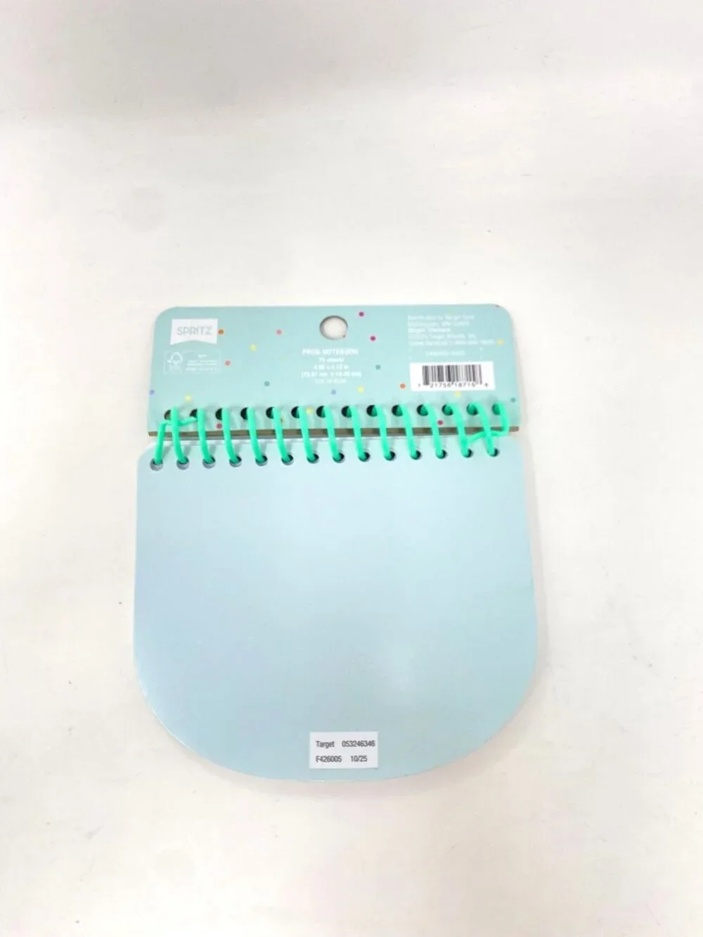 Target Easter Frog Spiral Mini Notebook 75 Pages - Spritz™ Stationery